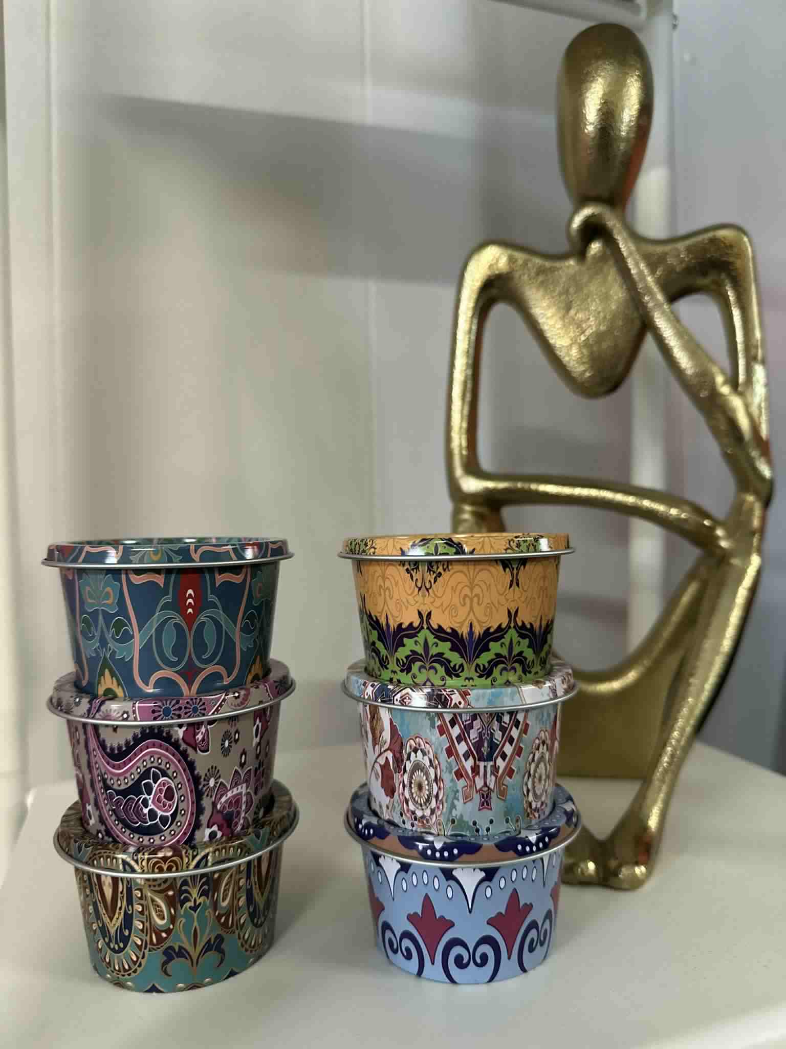 Aromatherapy Jar Candles-Soy wax, small, Essential Oil