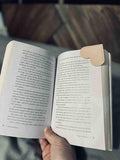 Leather Heart Bookmarks-set of two